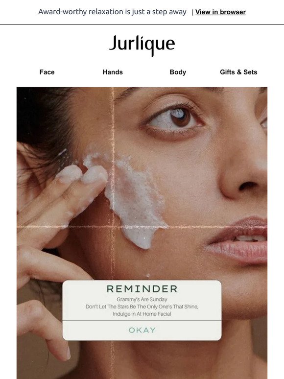 Tune In, Relax, Glow: Grammy Night Spa Moments with Jurlique