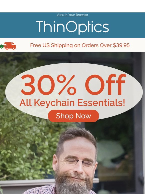 Save 30% On All Keychain Solutions