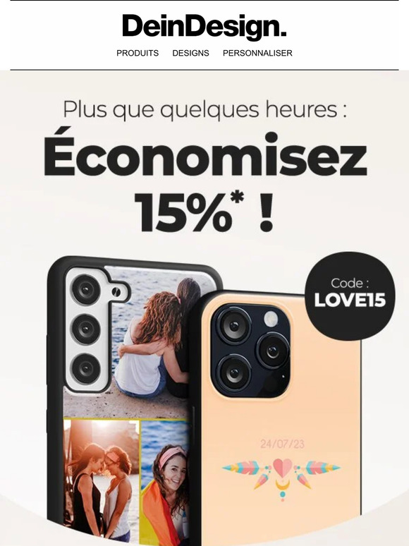 Plus qu'aujourd'hui pour économiser 15% ! 🙌🥰