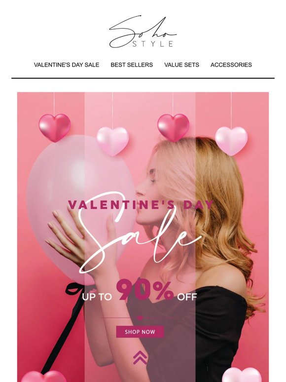 💝 UP TO 90% OFF for V-Day Gifts