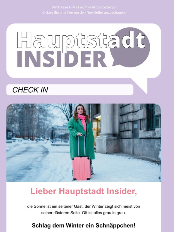 HAUPTSTADT INSIDER –Sparalarm Spezial!! 🌞