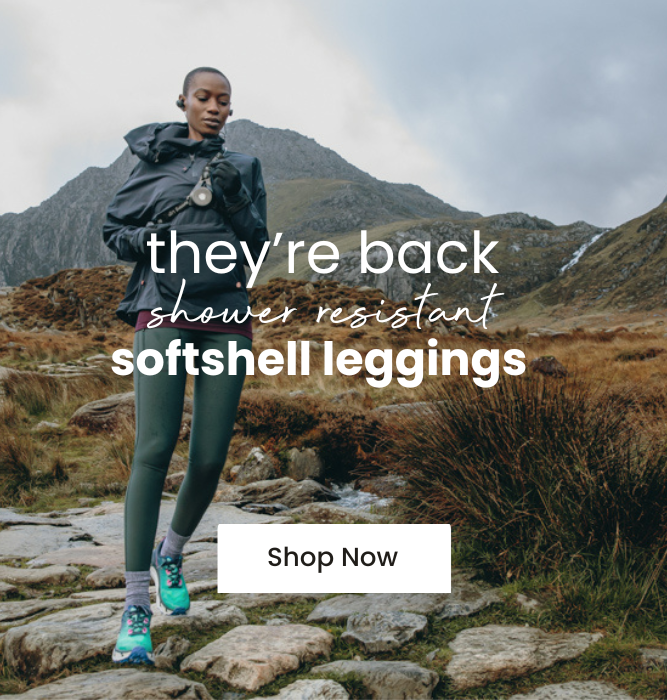 ACAI Outdoorwear: They're BACK! Softshell Leggings are BACK IN STOCK