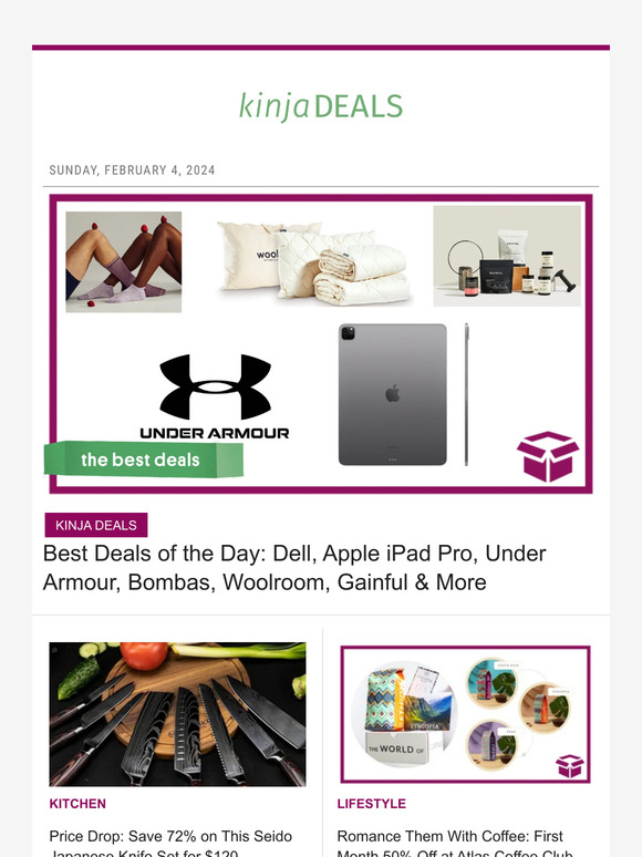 The Inventory Best Deals of the Day Dell, Apple iPad Pro, Under