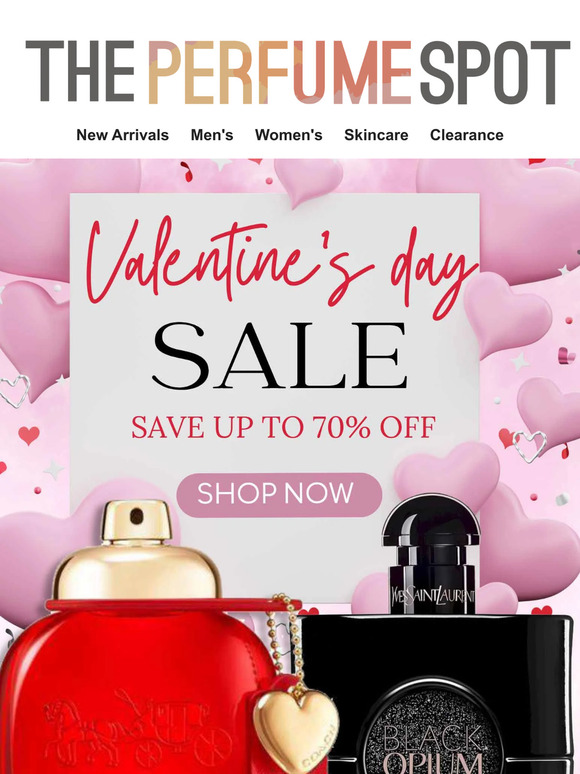 The Perfume Spot Fall in love with our Valentine's Day Specials New