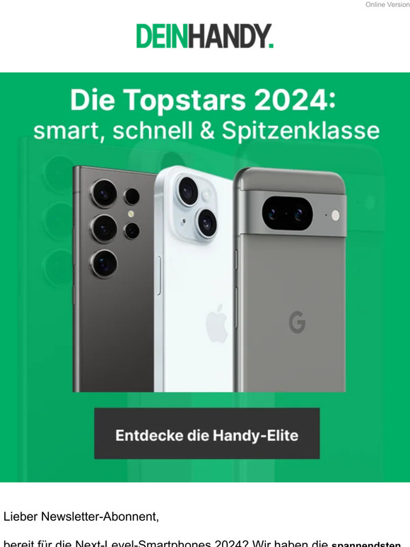Smartphone-Wunder 2024: Sehen, Staunen, Haben-Wollen