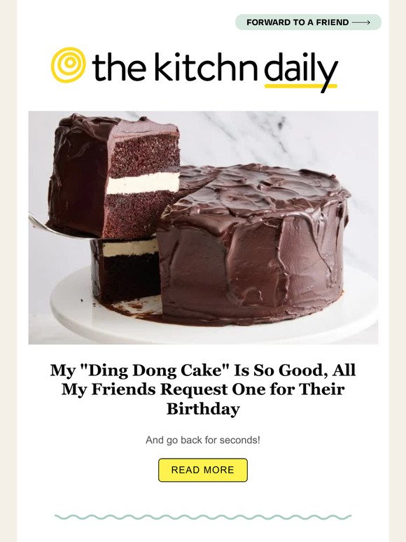 The "Ding Dong Cake" I Make for Every Friend's Birthday, Target Just Brought Back Its “Amazing” $5 Kitchen Find & More from The Kitchn