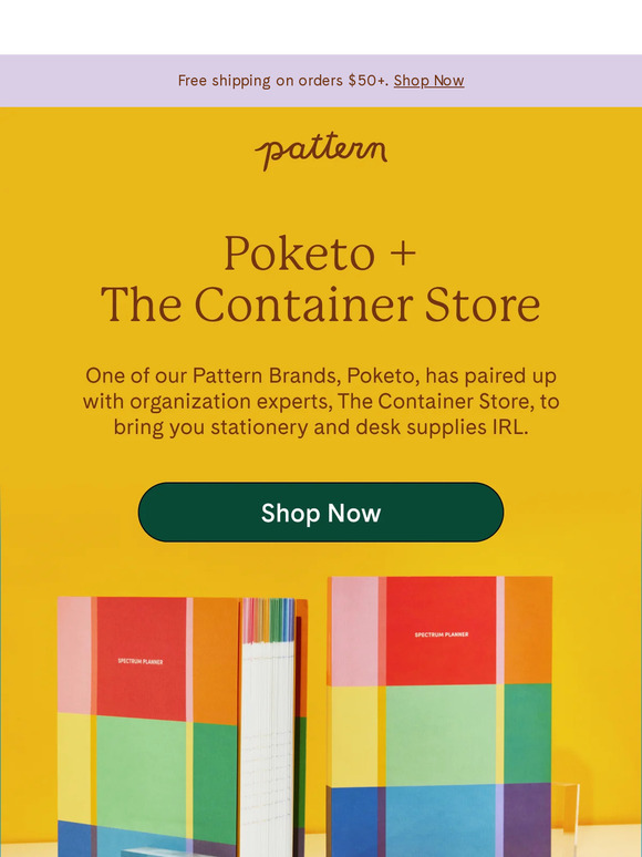 Poketo is at The Container Store! 🧺