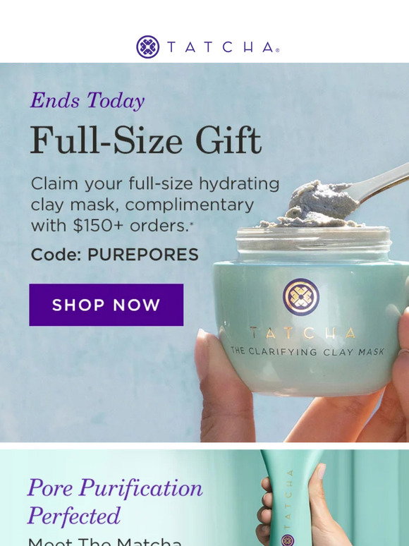 Tatcha Email Newsletters Shop Sales, Discounts, and Coupon Codes