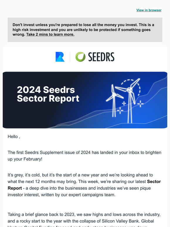 Seedrs The Seedrs Supplement The 2024 Sector Report Vcts Seedrs The Seedrs Supplement The 2024 Sector Report Vcts