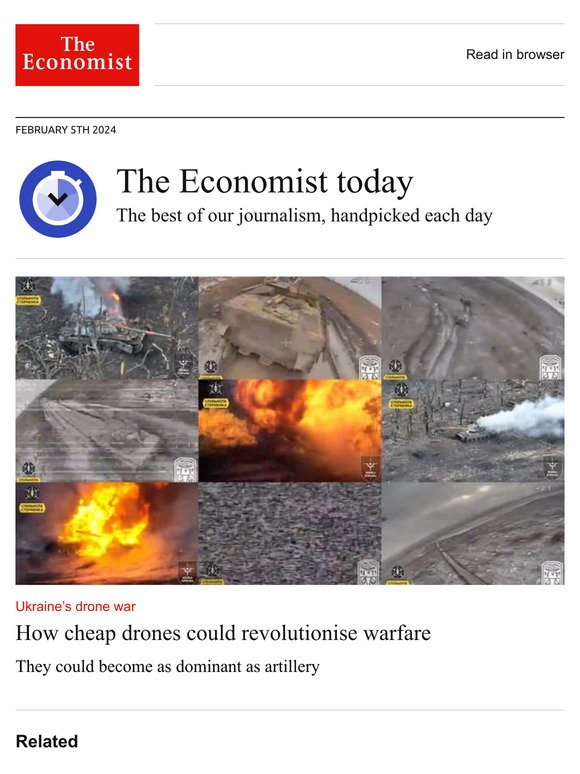 The Economist: How cheap drones could revolutionise warfare | Milled
