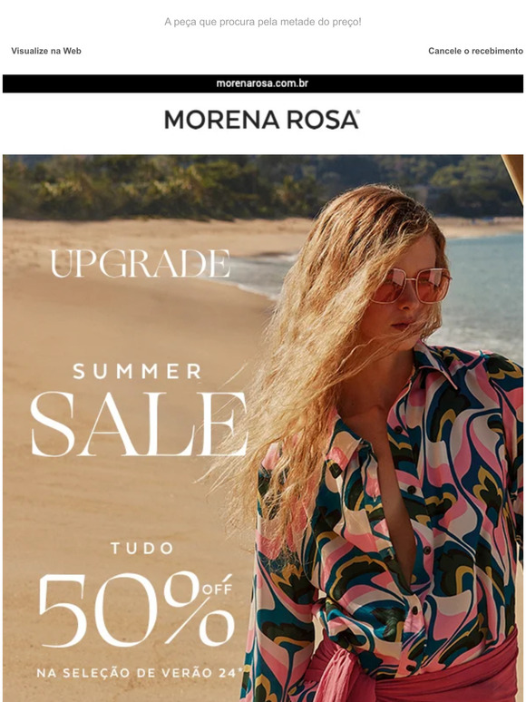 AGORA | TUDO 50% OFF* 🔥