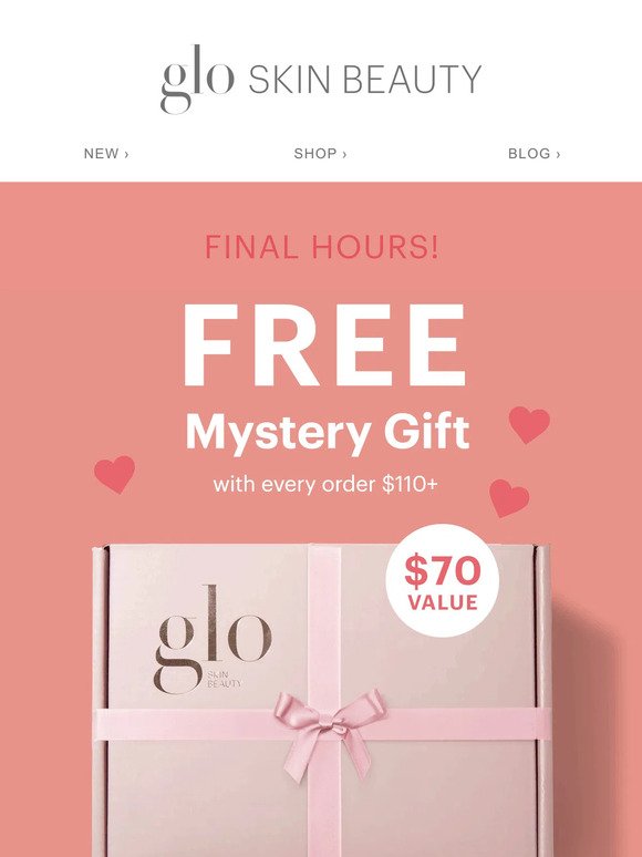 Last call 🤍 FREE mystery gift!
