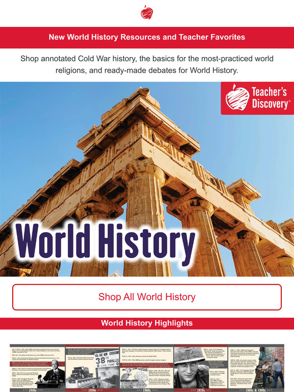Teacher s discovery world history resources for spring 2024 milled
