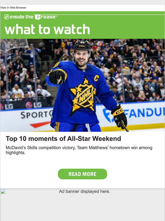 Top 10 moments of the 2024 NHL AllStar Weekend. Milled
