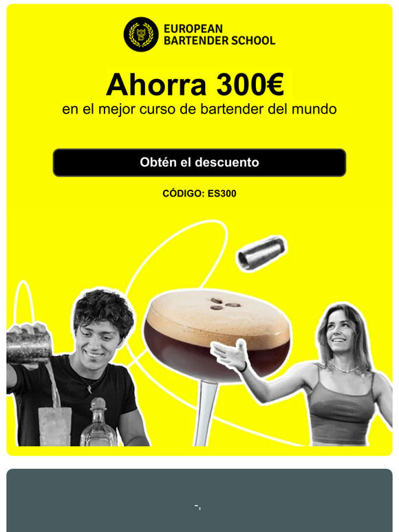 —, consigue 300 € de descuento en tu formación