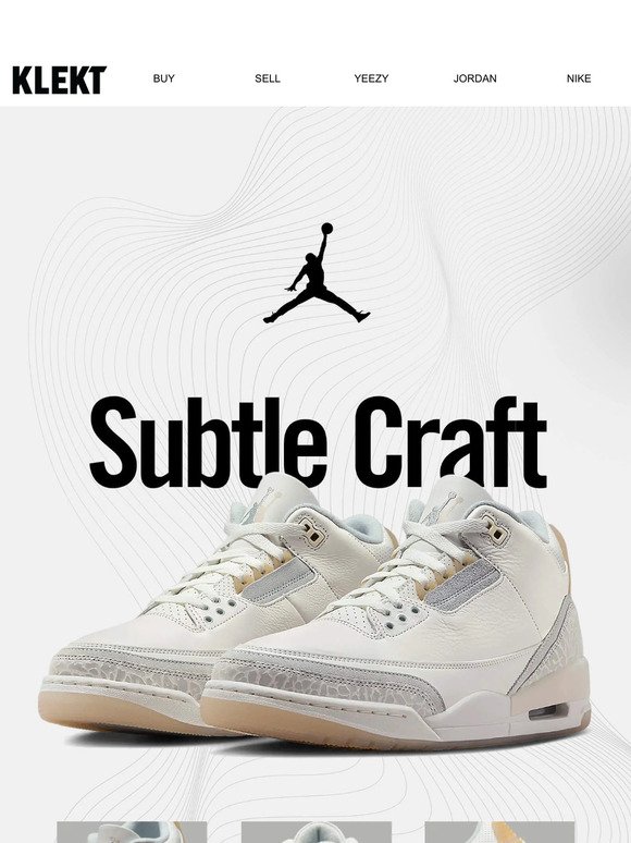 Your 2nd Chance: AJ3 Craft ‘Ivory’ ⚪️