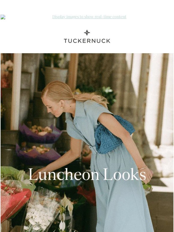 Just in: Luncheon Looks