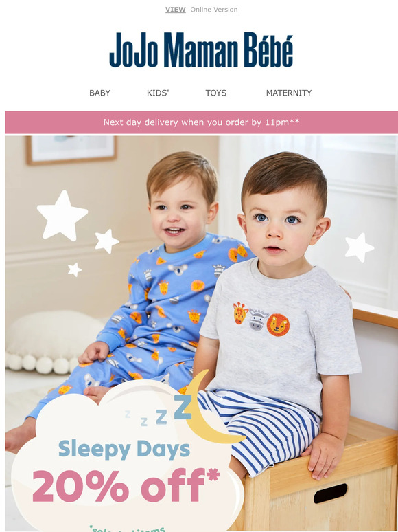 Jojo Maman Bebe Email Newsletters Shop Sales, Discounts, and Coupon Codes