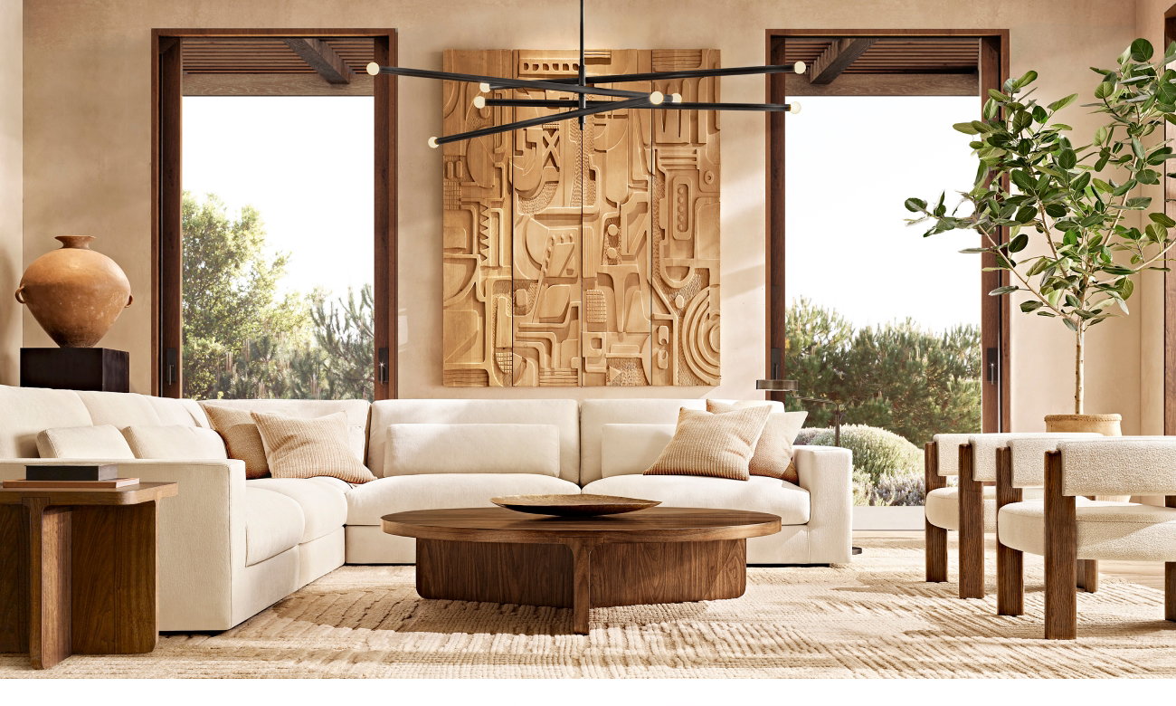 Restoration Hardware: Brazilian Design in American Walnut. The