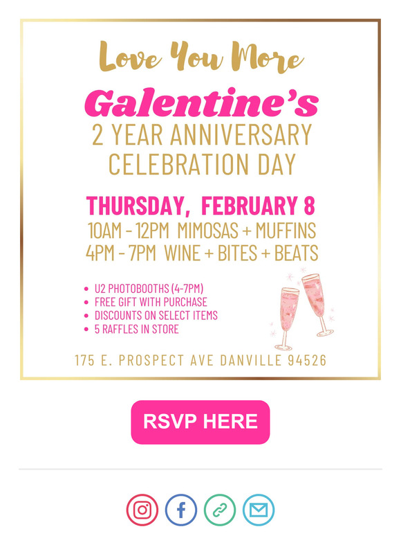 🥂Come To Our Party 🎉 Feb 8th