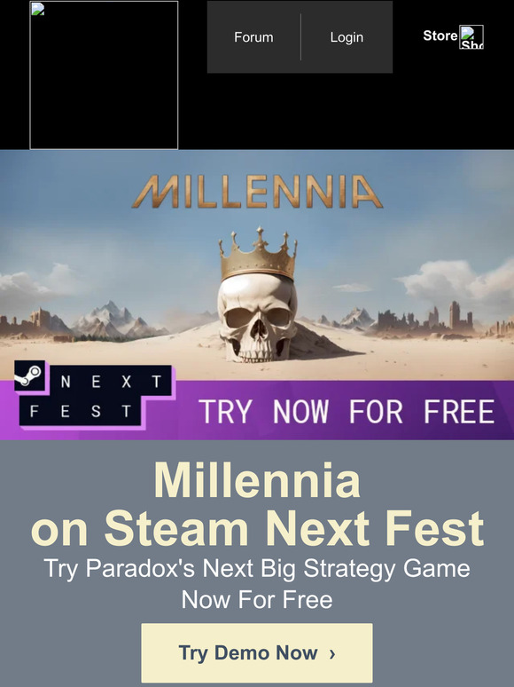 [New Game] - Try Now: Millenia Demo Available on Steam Next Fest