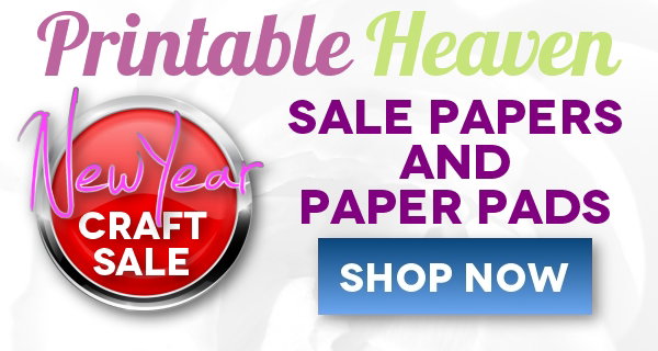 Printable Heaven: Sale papers &amp; paper pads rom £1.00 | Milled