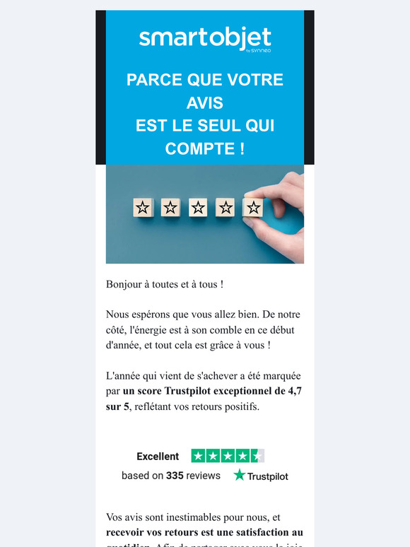 Des témoignages qui font plaisir et une satisfaction en hausse !