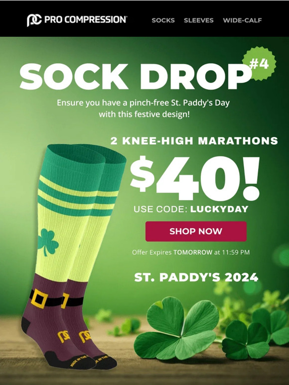 PRO Compression: NEW release! Your lucky charm awaits! ☘️ | Milled