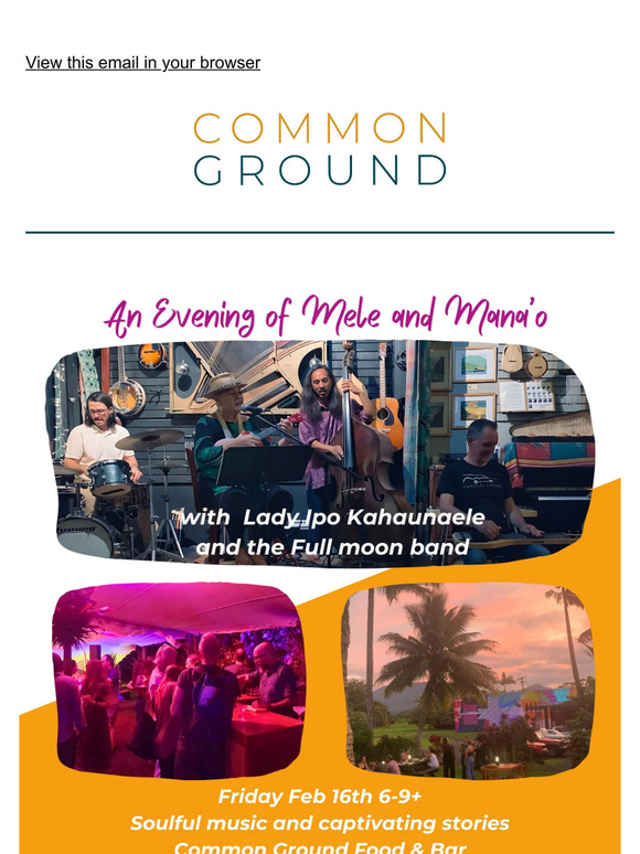 Lady Ipo Kahaunaele and the Full moon band