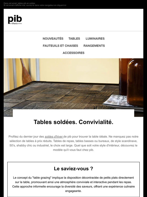 Dernier jour des Soldes : l'heure de passer à table