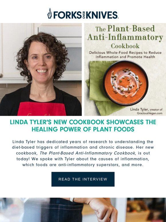 New Anti-Inflammatory Cookbook Showcases the Healing Power of Plants