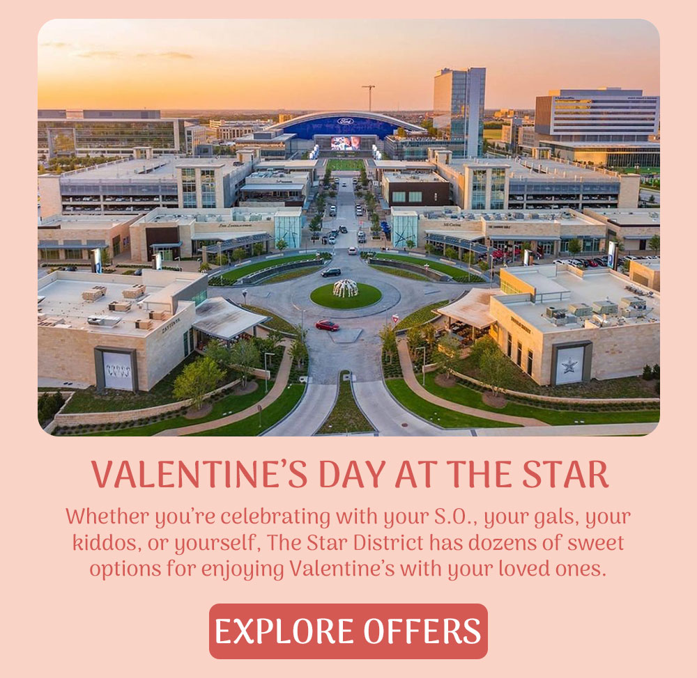 Celebrate Valentine's Day at The Star 💖 Milled