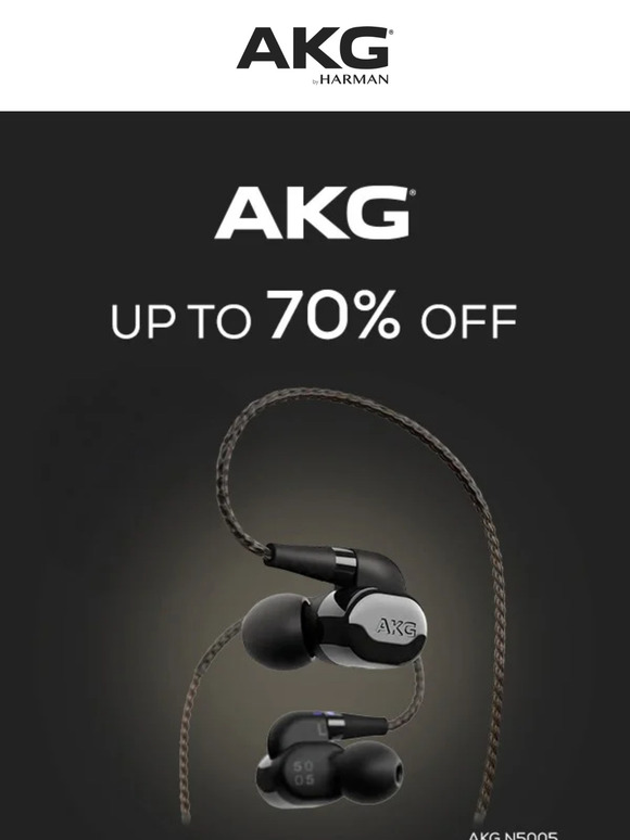 AKG Special - Hot Deals Up to 70% OFF!