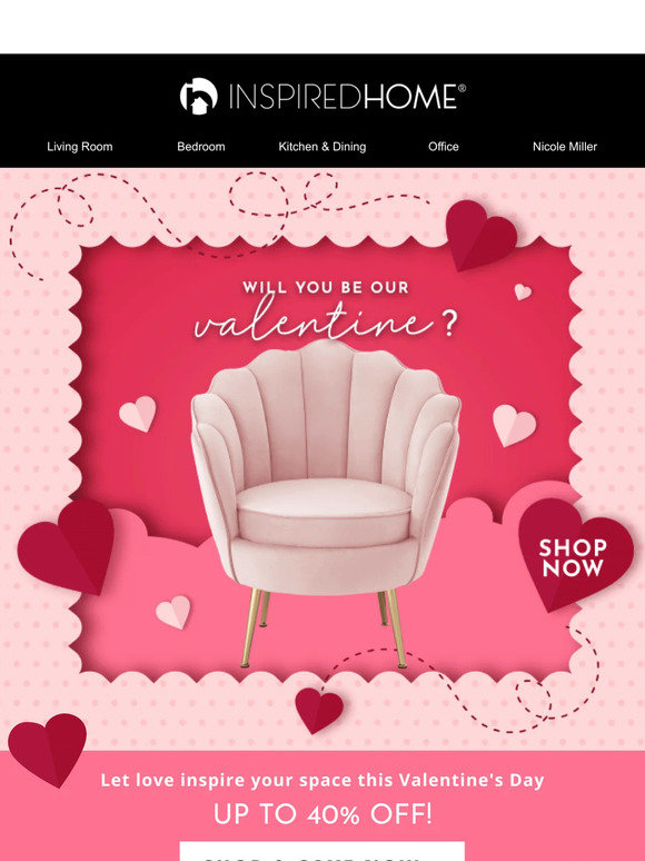Love Is in the Air: Save Up to 40%!
