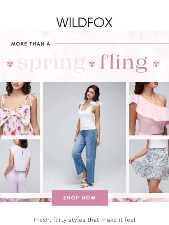 Much more than a Spring Fling 💐