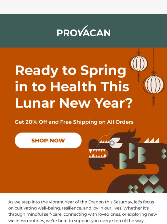 Spring in to Health This Lunar New Year 🧧