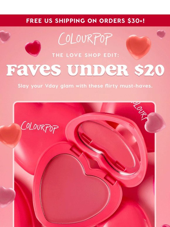 Vday faves under $20 💖