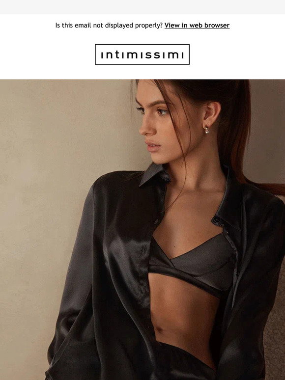 Intimissimi: Elegant and shiny silk