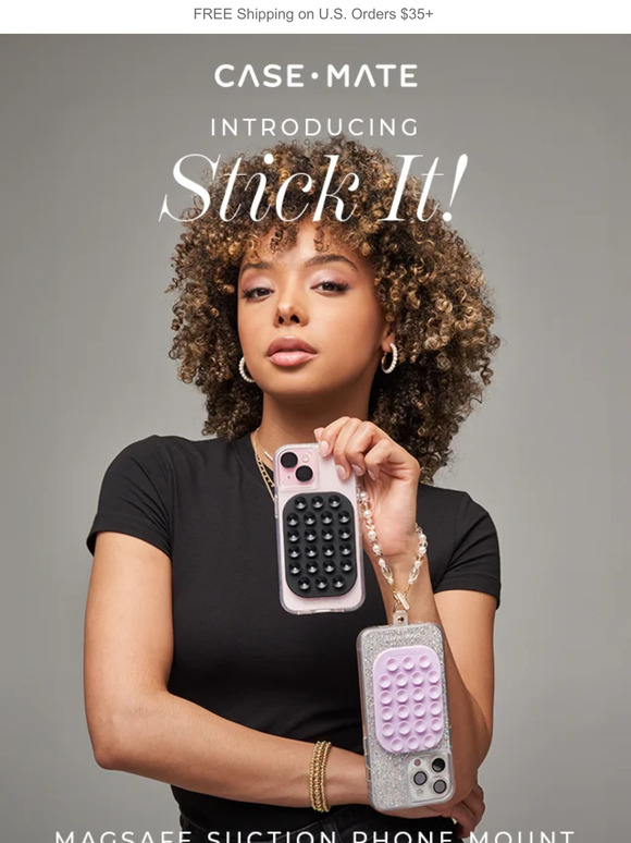 CaseMate Introducing Stick It! MagSafe Phone Mount Milled