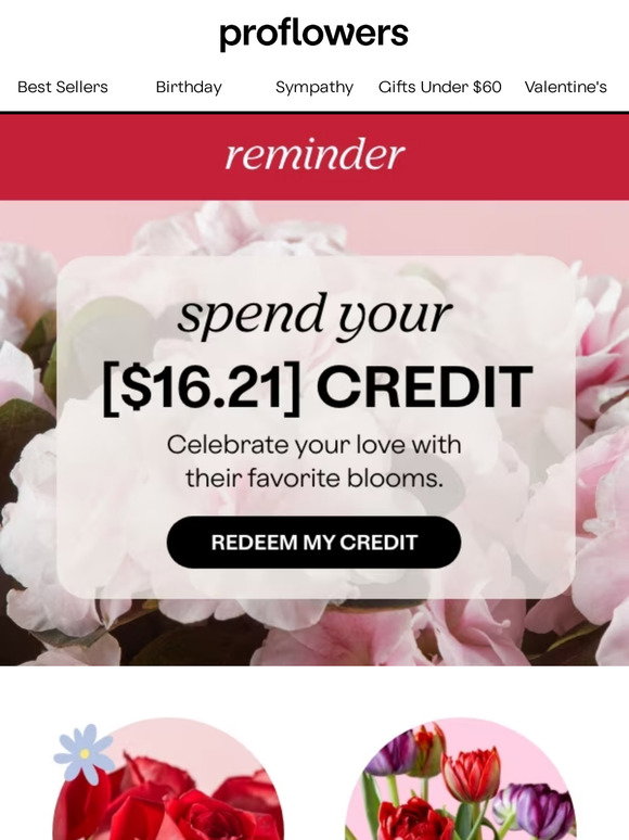 ProFlowers: Redeem Your [$16.21] Credit TODAY! | Milled