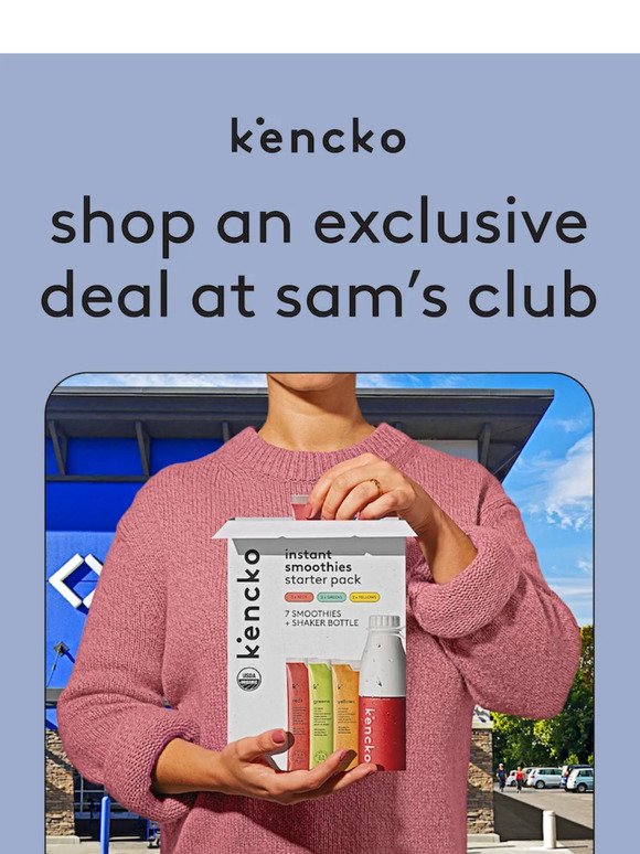 shop an exclusive deal at Sam's Club