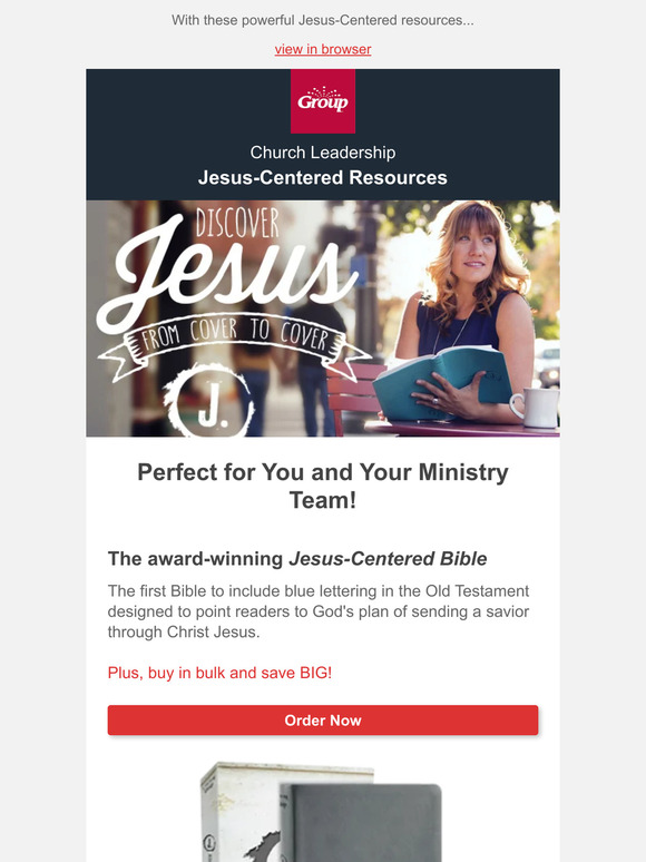 Keep Jesus at the Center