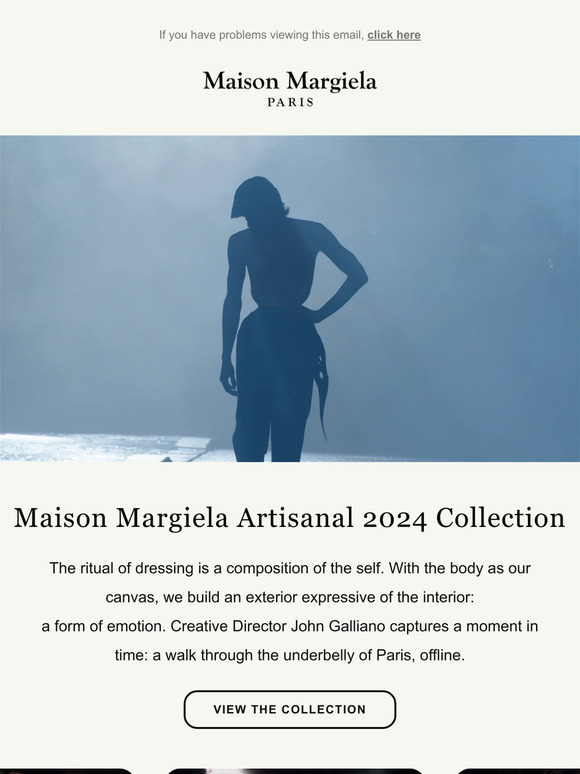 Maison Margiela Maison Margiela Artisanal 2024 Collection Milled