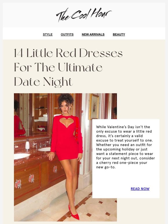14 Little Red Dresses For The Ultimate Date Night ❤️