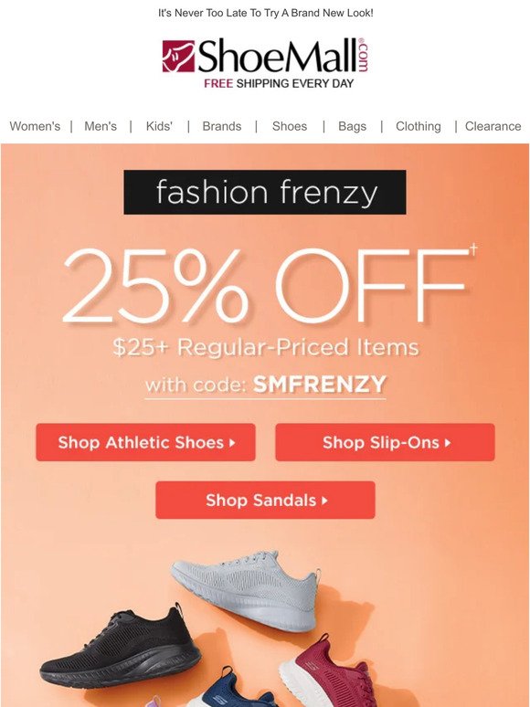February Fashion Frenzy! Take 25% Off