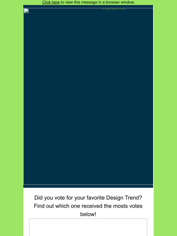 The Votes Are In! 👀👀👀