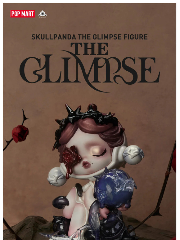 POP MART: Introducing 'SKULLPANDA The Glimpse Figure