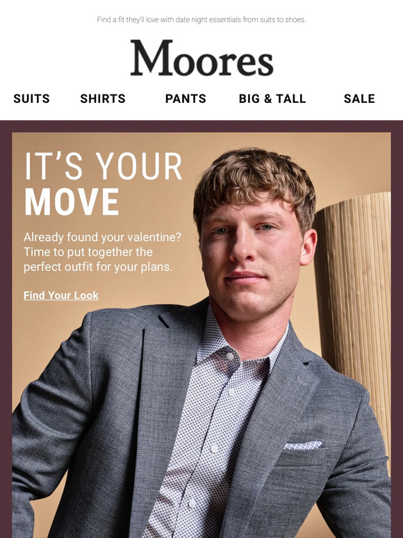 Moores best sale dress shirts