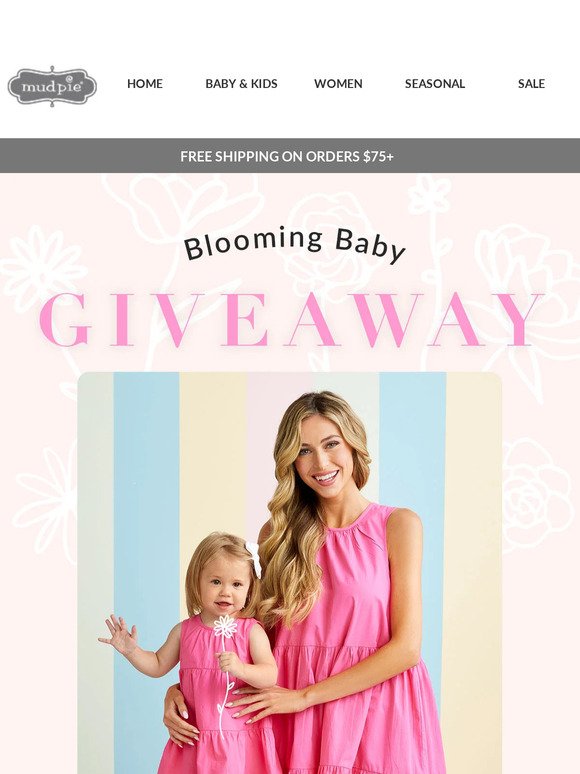Enter our Blooming Baby Giveaway!