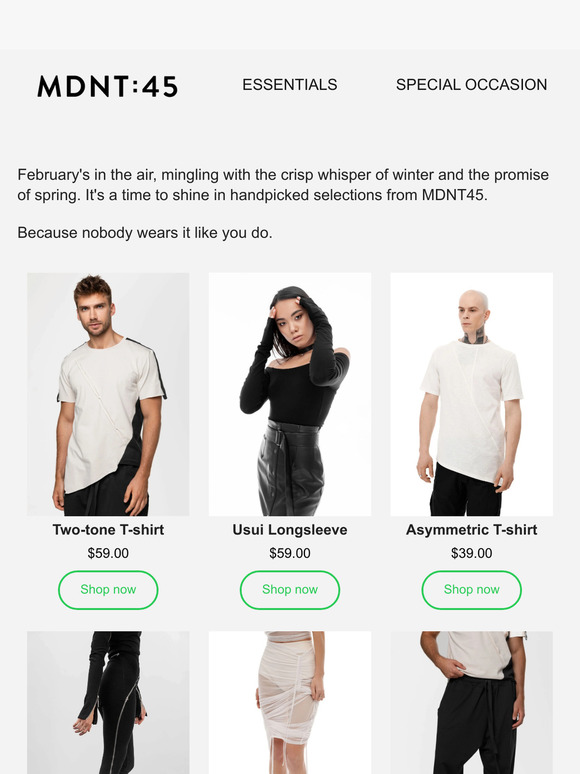 Share the MDNT45 Love - Send a 15% Gift to a Friend